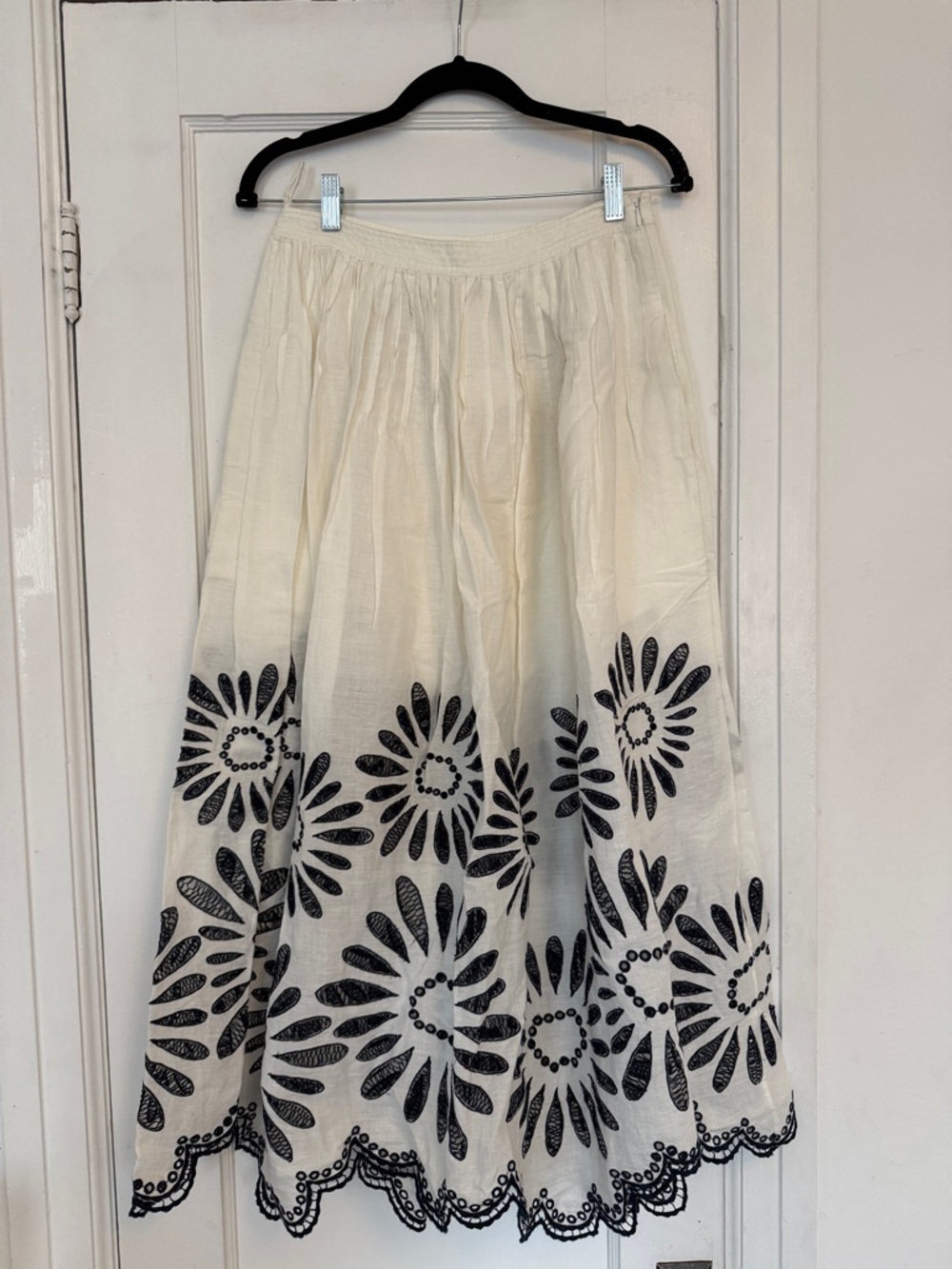 Ulla Johnson Anissa Skirt Porcelain